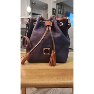 Dooney and Bourke Purple Bucket Bag